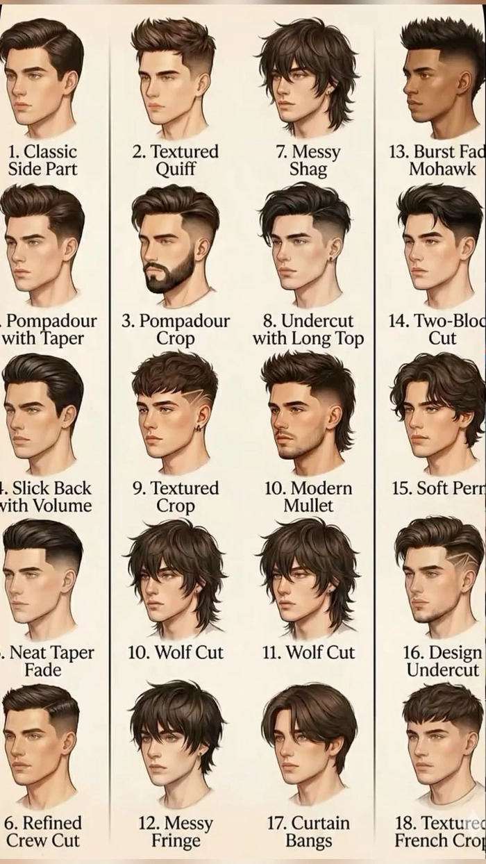 Fresh Men’s Haircut Ideas for College Students