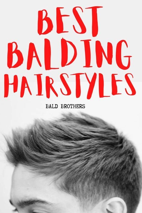 Image title: Side-part men haircut idea for bald spots with fuller volume on top Alt text: Man showing a clean side-part haircut that helps cover bald spots and adds fuller-looking volume