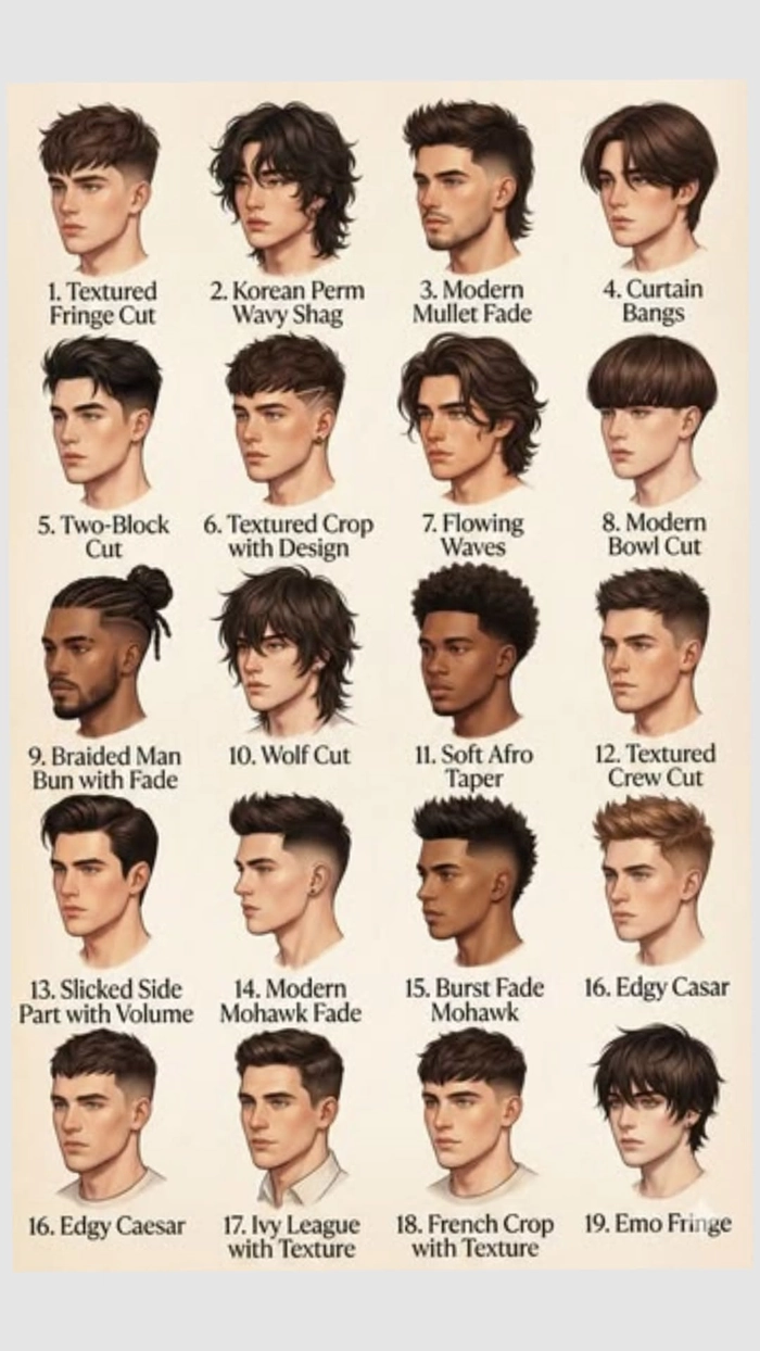 Teen Boy Haircut Ideas for Men